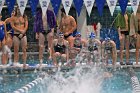 Swim vs Bentley  Wheaton College Swimming & Diving vs Bentley University. - Photo by Keith Nordstrom : Wheaton, Swimming & Diving